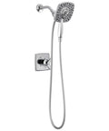 Ashlyn 17 Series Dual Function Shower Trim Kit With 2 Spray Touch Clean In2ition 2-in-1 Handheld Shower Head And Hose Chrome Finish