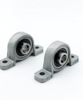 Beefy Zinc Pillow Block Bearing Bracket Fits 8mm Shaft Motors and Engines with Smooth Rotation and Strong Wear Resistance Works for Heavy Loads Garage Repairs and Shops 10 Pack of Sweet Value Units for Quick Fixes, two zinc pillow block bearings for 8mm shaft