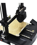3D printer with X Axis Upgrade Kit For Ender 3 V3 SE With MGN9H 300mm Linear Rails And Backplate installed