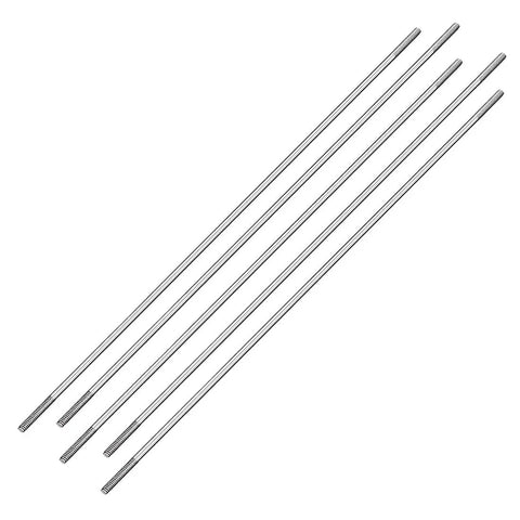 M2x150mm Pushrod Connector Stainless Steel Rod Linkage For RC Boat Car Airplane And Helicopter Five Pieces Easy To Bend Works With Micro Servos And Small Projects