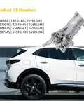 Tough As Nails Coolant Water Pump With Gaskets Fits Buick Encore Chevy Cruze Sonic Trax 1 4L Engine shown with rear car view.