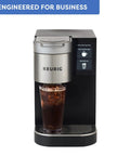 Plumbed Single Serve Office Coffee Maker With 150 Plus K Cup Varieties Brews Coffee Tea And Hot Cocoa In About A Minute
