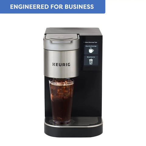 Plumbed Single Serve Office Coffee Maker With 150 Plus K Cup Varieties Brews Coffee Tea And Hot Cocoa In About A Minute