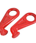 Heavy Duty Forged Steel Container Lift Hooks With Clear Left And Right Markings For Easy Accurate Installation And Fewer Shipping Mishaps