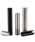 Spring Pins Assortment Kit M1.5 To M6 In 65Mn And 304 Stainless Steel Heavy Duty Dowel Pins Roll Pins Slotted Split Open Pins Tension Pins