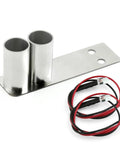 Ultra Bright RC Light Strips Kit For One Tenth Scale Racing Drift Cars Featuring Durable Metal Exhaust Look components