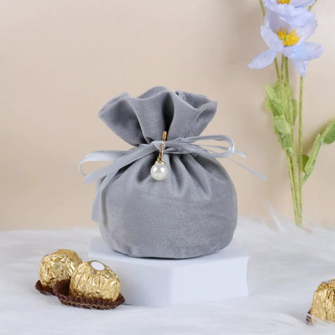 Plush Gift Bags 20 Pack For Candy Packaging And Party Supplies Ideal For Wedding Planners And Event Organizers Drawstring Closures Cute And Stylish Packaging Solution