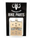 2 Pairs Sintered Bike Brake Pads For E4 RX4 Mono Tech 3 Tech Evo DBP 59 Enduro Ready in packaging, front view.