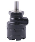 Heavy Duty Hydraulic Motor Replacement Compatible With White Drive 505 Series Bulletproof Industrial Gearbox Assembly showing sleek black design.