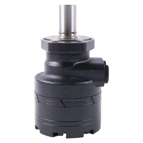 Heavy Duty Hydraulic Motor Replacement Compatible With White Drive 505 Series Bulletproof Industrial Gearbox Assembly showing sleek black design.
