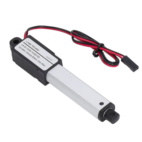 Top Shelf Heavy Duty L Shaped Electric Actuator With 50mm Stroke and Built In Limit Switch for smart home projects