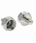 Five Pack F Type Male Terminator Caps 75 Ohms Coax Cap Terminator Cover for TV Antennas, Splitters, Amplifiers and Boosters