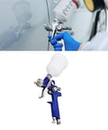 Heavy Duty Gravity Feed Hvp Spray Gun With 1.0Mm Brass Nozzle serving smooth coverage and 100ml cup for auto detailing.