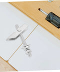 Heavy Duty Metal Toggle Bolt And Nut Set 12 Pack M8x72mm for drywall shown with installation screwdriver detail