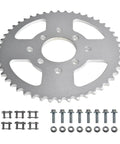 Heavy Duty 48T 8-Hole Sprocket For 40 41 420 Chain Fits Predator 212cc 196cc with mounting hardware displayed