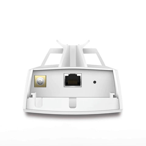 Rear view of Beefy Long Range 2.4GHz N300 Outdoor CPE For Point-To-Point And Point-To-Multipoint Wireless Bridges with Ethernet port