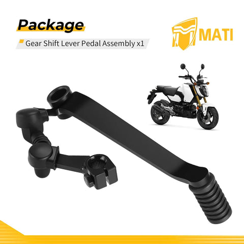 Honda Grom Gear Shift Lever Pedal Assembly 125 Models 2014 2015 2017 2018 To 2024 ABS Replacement Part close-up