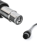 R118A Replacement Hot Air Gun Handpiece For 8786D-I Hot Air Rework Station showing nozzle and connector