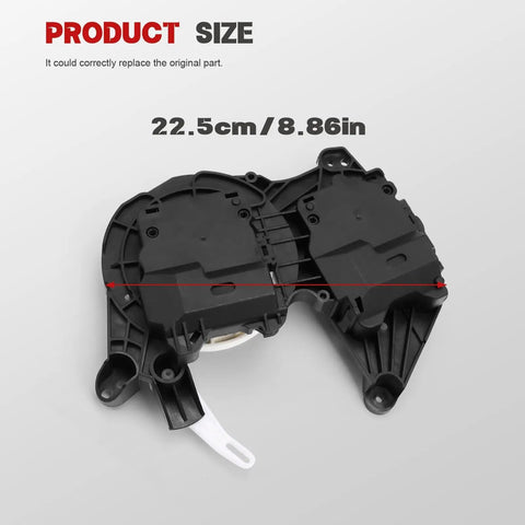 Knockout Heater Blend Air Door Actuator And Ac Climate Servo Motor For Toyota Sienna 2011 To 2020, 22.5cm ABS part.
