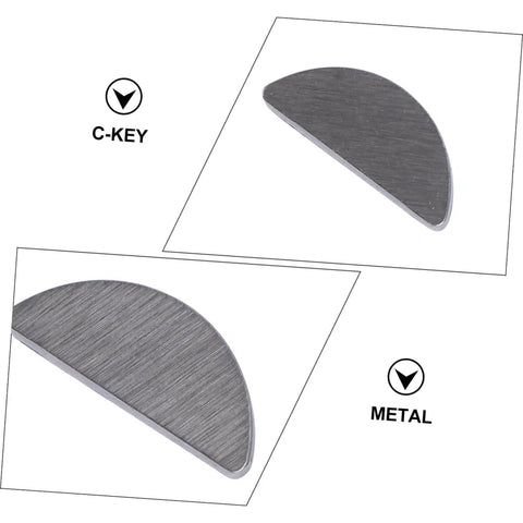 Half moon keys from 80 Piece Stainless Steel Woodruff Key Set For Pulleys And Driveshafts Handy Hardware Assortment With 8 Sizes Smooth Finish Half Moon Keys Pro Grade Metal Mechanical Kit For Hubs Motors And Machinery