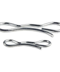 Tie Lock Cotter Pin Accessory Kit With Eight Sets Of Deck Clips For Replacement 532194208 And 532194209 OEM Numbers Front Link And Deck Linkage Each Set Includes Four 194209 And One 194208 Durable Metal Construction, two metal cotter pins