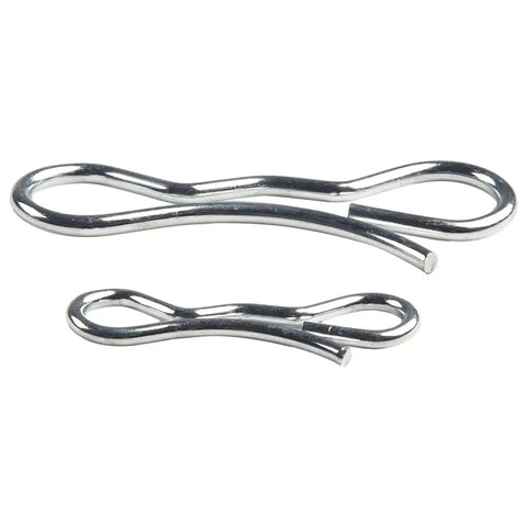 Tie Lock Cotter Pin Accessory Kit With Eight Sets Of Deck Clips For Replacement 532194208 And 532194209 OEM Numbers Front Link And Deck Linkage Each Set Includes Four 194209 And One 194208 Durable Metal Construction, two metal cotter pins