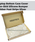 Two Pack Replacement Laptop Bottom Case Rubber Feet Strips For HP Spectre X360 13 Series in open box with bubble wrap