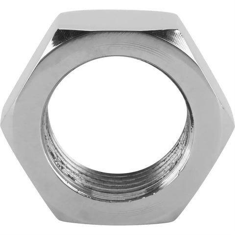 Stainless Jam Nut Eleven Sixteenth Inch 18 LH NF Fine Thread For Spherical Rod Ends Tie Rods And Connectors Left Hand Thread Automotive Fastener For Strong Secure Fits stainless steel hex jam nut