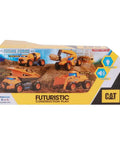 Box of Future Force Front Loader Toy With Lights And Sounds, Electro Power Audio, Next Gen Glow Effects Dope, Yellow