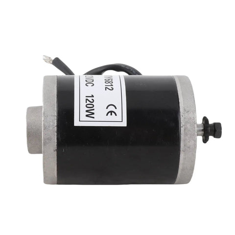 MY6812 Replacement Electric Bike Motor 120W Aluminum Brushed DC Motor 12V For Electric Scooters And E Bikes, Durable Metal Build, Easy Install, Practical Power For Daily Commutes Size 2.7x3.9in