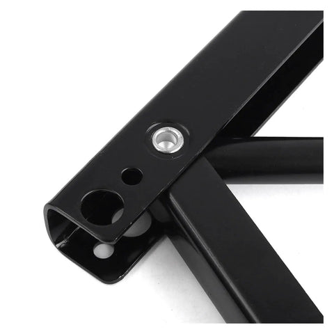 Close-up of Lift Up Coffee Table Mechanism 38x16.5cm in steel, showing spring-assisted lift components and assembly details.