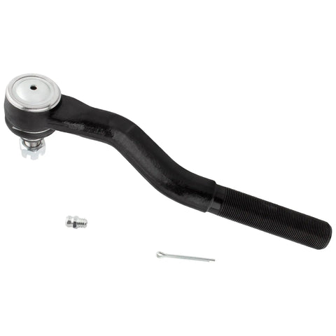 Front Inner And Outer Tie Rod Ends And Drag Links Steering Kit For Jeep Wrangler 2007 Through 2018 JK Models Includes Upper And Lower Outer Tie Rods black steel with hardware