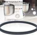 Seal Gasket Replacement Silicone O Ring For Kitchen Appliances, shown in a kitchen with mixers in the background