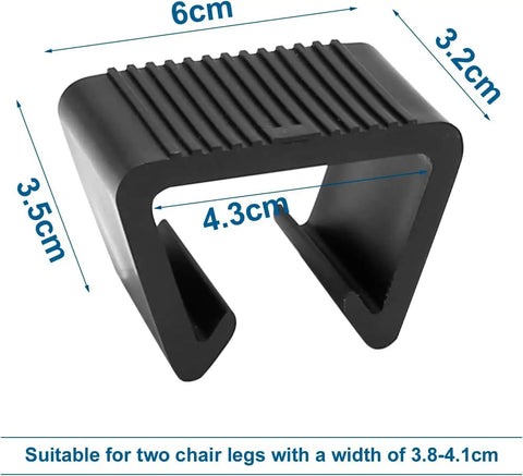 8 Pieces Outdoor Furniture Clips For Sectional Sofas And Rattan Patio Sets, Easy Connect Modular Couch Sections, Wicker Chair Clips, Durable Outdoor Connector Clips To Lock In Your Outdoor Lounge