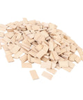 300 Piece Beechwood Dowel Pin Kit With High Density Tenon Inserts For Furniture Cabinets And DIY Wood Splicing Delivers Strong Joints And Precise Alignment For Durable Pro Grade Woodworking. Beechwood dowel pins piled on white background