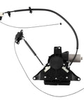 Driver Side Power Sliding Door Motor Assembly With Cable Fits Honda Odyssey 2011 To 2017 three point five liter V6, black plastic with cables.