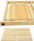 Juice Groove Router Jig for Cutting Boards Adjustable Wooden Router Guide for Precise Juice Grooves and Square Grooves Easy to Use DIY Woodworking Tool Delivering Pro Grade Clean Uniform Channels Every Time