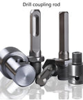 Pro Grade Swap Friendly All Purpose Drill Shank Adapter Kit for Earth and Ice Augers with square and hex shank options displayed.