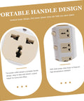 Heavy Hitter Power Strip With Quick Juice USB Ports And No Hassle Surge Guard For Your Home Office Setup, featuring portable handle design.