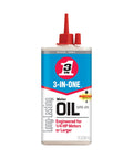 Small Electric Motor Oil 3 Oz Lubricant For Tiny Motors SAE 20 Equivalent in labeled 3 oz bottle with twist spout