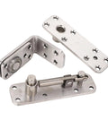 Hidden Door Hinge 600 Lbs Stainless Steel 180 Degree Adjustable Concealed Pivot Hinge For Secret Doors