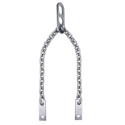 34-inch engine lift chain with two flat end plates and a top mounting lug; steel, 1,000 lb capacity