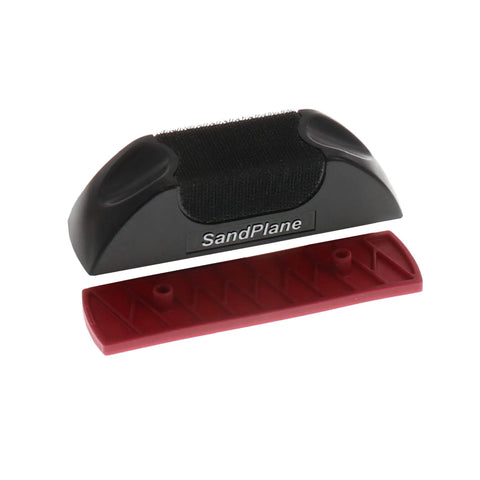 Hand Sanding Tool For Getting Into Nooks And Crannies On Intricate Surfaces With 5 Inch Disc, Hook And Loop Grip Sand Plane