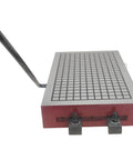 12x20 Inch CNC High Power Magnetic Chuck for Surface Grinders and EDM Spark with suction cup design, shown from top angle
