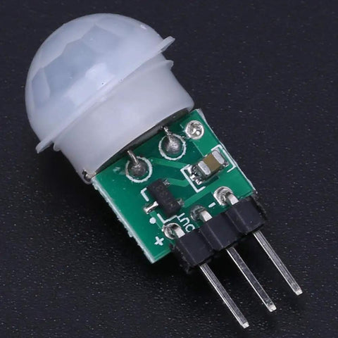 Mini Infrared Motion Sensor Module AM312 For DIY Projects, high sensitivity PIR sensor with white dome and 3-pin board