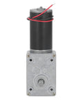 Real Deal DC12V Self Locking Gear Motor Featuring High Torque Metal Gears And Straight Up Single Shaft Speed Reduction designed for robotics.