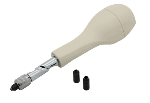 Versatile Screw Punch With 2Mm, 3Mm And 4Mm Tips, Oversized Soft Grip Handle For Circular Paper Holes Anywhere.