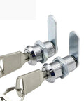 Mini Cam Lock With Two Keys For Cabinet And Drawer Hardware 12mm Diameter Zinc Alloy Breezy Install Built To Last Sleek Safe Lock