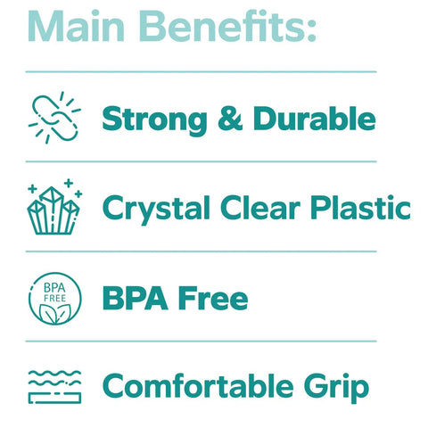 Main benefits for 16 Oz Clear Plastic Cups 240 Count Disposable For Parties And Events Party Ready BPA Free Durable Polypropylene