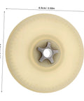 2 Pack Chainsaw Replacement Sprocket Gear Kit For Electric Chainsaws Inner Drive Plastic Gear Assembly For Smooth Power Transmission In Workshop And Garden Maintenance, 8.9cm